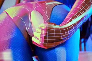 I’m obsessed with Mary Jane banging herself in that Spiderman suit.