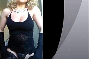 Stripper performs a sensual dance routine