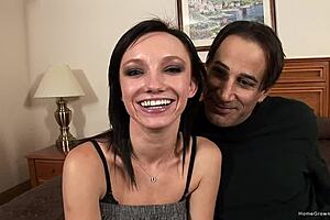 i’m obsessed with this adorable first-timer getting fucked in her cute petite 18+ debut