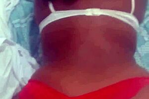 Chubby cousin peels pussy with monster cock anal