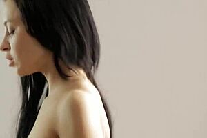 sexy brunette teen gets fucked by monster cock