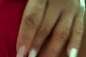 blonde girl shows her pussy while wearing a pink jumpsuit during workout