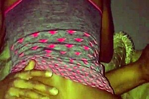 Slim black babe rides monster bbc with small tits bouncing!