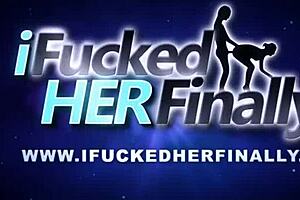 Cutie puts away giant dildo after fucking