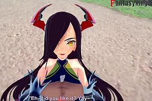 Friedrich der grosse sucks and has sex in azur lane