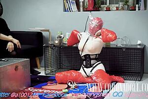 Face sitting and BDSM play are a mummified beauty’s fetish