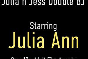 let busty milfs julia ann and jessica jaymes stroke your hard dick in 3some