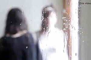 Intense spitting action unleashed!