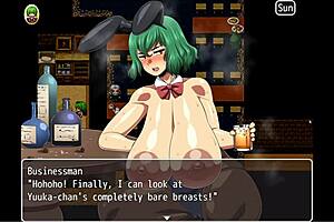 Huge Boobs Yuka Handjob In Bunnysuit Pervert!