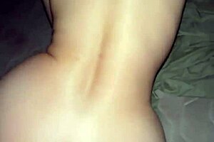 Fucking my cute stepcousin bent over while alone
