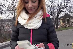 Through public, Jenifer Red satisfies strangers with money