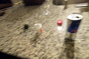 Lil D meets Ms London for the first time, getting a blowjob and fucking her big ass in cowgirl position intensely