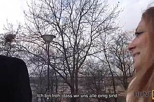 hunt4k jenifer red satisfies a stranger for some quick cash