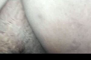 I feel her delicious tight pussy get wet as I fuck her doggystyle