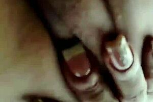 Vanesa Undressing in the Public Park Outdoors