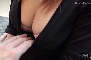 hunt4k jenifer red satisfies a stranger for some quick cash