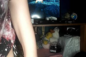 Teen Bent Over For Fast Creampie In Homemade Video