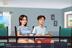 Erotic story: Summertime saga 143 - An anime and cartoon blend with a steamy blast