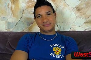 I saw this tattooed teen bitch having sex on the couch with ed junior