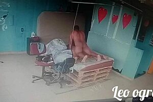 my fat ebony neighbor suzy furacao sucks cock and fucks on the terrace