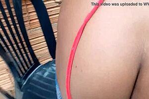 Young Neighbor Sucks Pen in Ass to Provoke Me