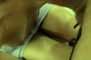 Brunette Blows His Cock During Holiday