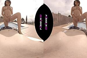 Vr La Vecina Joven Ninfomana Quiere Follar Exterior Pov Latina