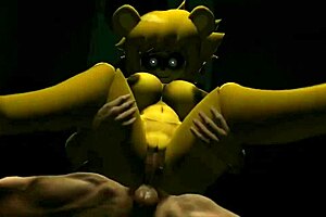 Fnia Girls Bent Over in Doggystyle Sex