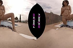 Vr La Vecina Joven Ninfomana Quiere Follar Exterior Pov Latina