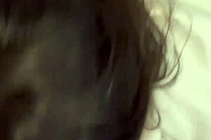 Sexy Brunette Minxycme Sucks Dildo!