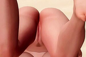 Honoka Teases With Big Tits And Ass On Beach In Nude Close Up!