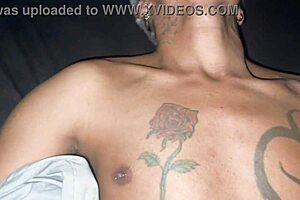 gay guy rides cock hard after party