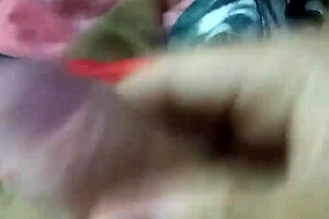 Intimate Handjob Session In Bed