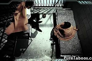 Babe feels ecstatic after intense cocksucking and facial