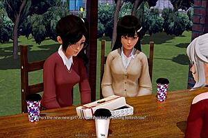 A Visual Novel Experience where you can harem your way through a stay at a hotel with a group of seductive guests