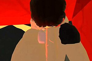 breeding a nice rec room slut until i give her a facial