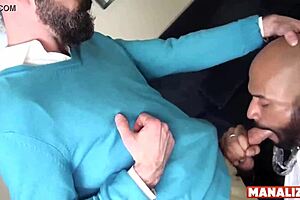 Manalized Stud Mickey Carpathio Fucks Boss Interracial