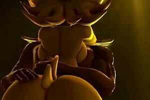 Fnia Girls Bent Over in Doggystyle Sex