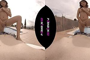 Vr La Vecina Joven Ninfomana Quiere Follar Exterior Pov Latina