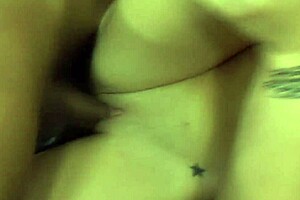 Watch this brunette babe ride that big black cock?