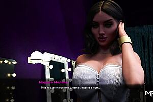 My girlfriend helps me out in 3D anime game E1 66