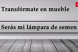 transform into my cum lamp in this spanish joi game 😈