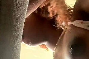 sloppy blowjob pov with big black cock spitting 😜