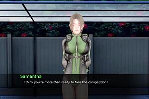 Public Fingering and Masturbation in Outdoor Game