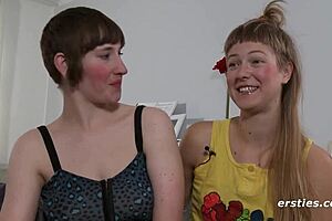 damn! ida slams marlin hard with a dildo in wet pussy action!