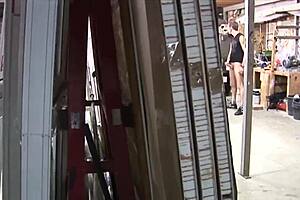 Warehouse Overseer Catches Thief And Fucks Her Ass To Mouth