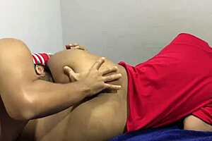 That tight pussy cheerleader got a creampie after school 😈 big ass latina fucked by ricky valenz