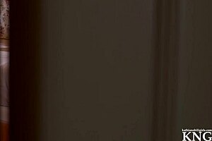 Blonde Stepmother Caught in Taboo Act While You Jerk Your Cock from POV