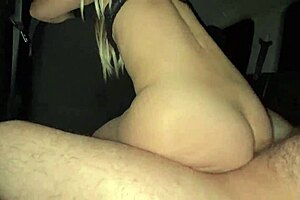 Mature Stepmom Jumps on a Cock in the Car and Gives a Blowjob