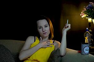 Sucking Cigarette Voyeur